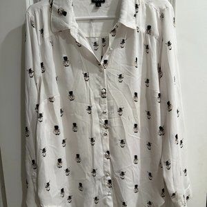 Torrid Button-down Blouse Size 0